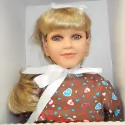 My Twinn Poseable Doll 23" Blonde / Purple Violet Eyes NRFB MIB