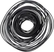 Transmission Belt 100pcs Mix Cassette Tape Machine Belt Generic Tape Drives Machine Belt for Recorders Walkman for DVD Drive 40-135mm Universal V-Belt