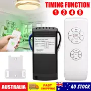 Universal Ceiling Fan Remote Lamp Light Wireless Timer Receiver Control Toos