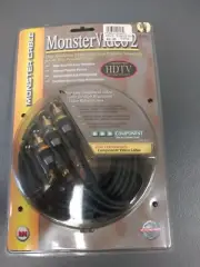 Monster Video 2, 2 Meter 6.6ft High Performance Component Video Cable NEW