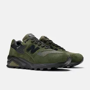 【NEW BALANCE】580系列 復古 運動鞋 防水 黃金大底 休閒鞋 男 軍綠(MT580RBL)