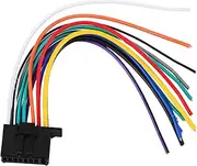 TOPPERFUN Wiring Harness Adapter for Car Radio Tail Line Compatibility Space Saving Design Lightweight for Vehicles