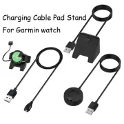 Black Charging Pad Stand Cable for Garmin Fenix 6 6X 5 5S 5X Plus Charger Holder
