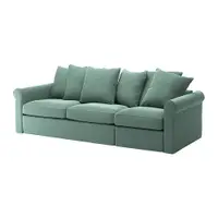 在飛比找IKEA優惠-IKEA 三人座沙發床, ljungen 淺綠色, 49 公