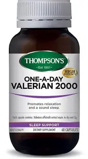 Thompsons One-A-Day Valerian 2000mg 60 capsules