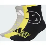 adidas Smiley 3 Pairs Per Pack Socks Kids