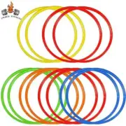 5/12pcs Durable Agility Training Rings Portable Football Soccer Speed Sport