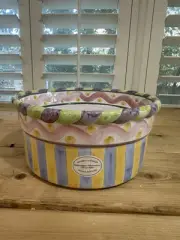 Mackenzie Childs Piccadilly Large Ramekin 9” Wide