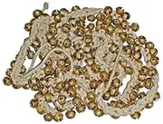 [Samyuktha] Ghungroo 75 Bell Pair 1.6 cm, Kathak Ghungru 75 Dancing Bells Anklets