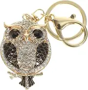 [LIFKOME] Owl Keychain Purses Mom Bag Charm Carabiner Keychain Cute Fashion Letter Keychain Ring Ankle Bracelets for Women Bag Chain Piggy Bank Decoration Metal Ornament Alloy Coffee