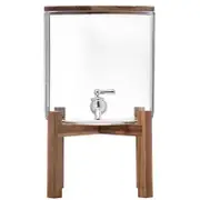 Ladelle Gather 8L Glass Drink Jug/Dispenser w/Timber Lid 43.5x24x24cm