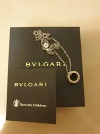 在飛比找Yahoo!奇摩拍賣優惠-BVLGARI慈善系列save the children項鍊