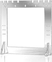 RENIAN Jewelry Photography Props Board Acrylic Frame Tabletop Stand for Studio Shooting Necklaces, Stud Earrings and Earrings Drop Dangle Display Holder