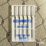 25 SCHMETZ STRETCH SIZE# 14 130/705 HS HOME SEWING MACHINE NEEDLE