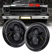 2X7" LED Headlights Hi/Lo Beam w/DRL For Ford Falcon HO XA XB XC XK XL XM GT GS