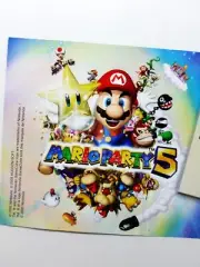 Mario Party 5 VIP 24:7 Pin Points Card (Nintendo GameCube, GC, Club Code, 2003)