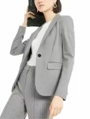 Escada Sport One-Button Blazer Dark Diamond 42 MSRP $525
