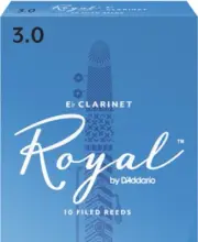 Royal by D'addario Eb Clarinet Reeds Filed - 10 Per Box