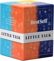 Kids Conversation Starter Little Talk Deck by BestSelf — Powerful Tool to Create and Strengthen Relationships with Children by Cultivating Open and Meaningful Interactions — 150 Engaging Prompts