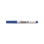 Sharpie Ultra Fine Tip Permanent Marker, Blue, Narrow - 144 per CA - 37003