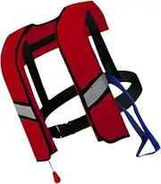 Snorkel Vest for Adults,Adult Classic Series Life Vest - Paddle Vest Nylon, Portable Buoyancy Jacket Automatic Inflating for Paddle Board, Floating, Kayaking, Boating