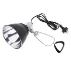 E27 Reptile Clamp Ceramic Infrared Emitter Heat Lamp Holder Black