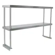 BV350 Series over bench Shelves on the top of Bench Tables