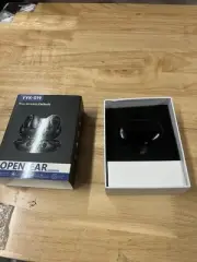 Open Ear Clip On Headphones Bluetooth 5.3 Wireless Earbuds 4 HD Mic