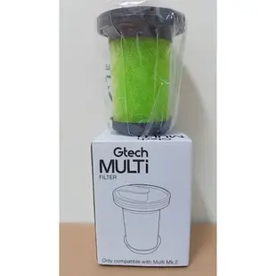 原廠英國 Gtech 小綠 Multi Plus 無線除蟎吸塵器濾芯（全新）