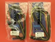 (Lot of 2) BeauGo Adjustable Slip Dog Leash - Green / Seagreen