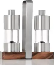 Menage Classic Salt and Pepper Mill Gift Set - Gift Set for Cooks - Culinary Che