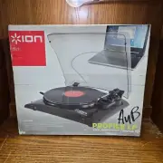 New Sealed Box ION Powerplay LP USB-Powered LP-To-MP3 Turntable.