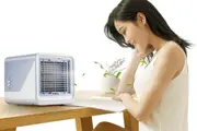 3-Speeds Mini Air Conditioner Desktop Cooling Fan