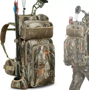 Camo Bow Hunting Backpack for Men and Women, Saddle Hunting Back Pack