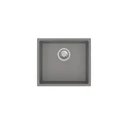 CARYSIL Magic Salsa Granite Kitchen Sink - 457 x 406mm Single Bowl - Concrete Grey - Top/Under Mount