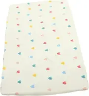 WATIIFUFU Mini Crib Sheet Pack Soft Cotton Bed Sheet Fitted Crib Mattress Toddler Mattress