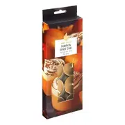 10pce Tealights Candles Scented Pumpkin Spice Chai 4 Hour Decor Party Wedding