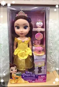 在飛比找Yahoo!奇摩拍賣優惠-【無限美好】兒童節禮物! 美女與野獸貝兒娃娃/ Disney