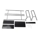 3Tiers Bathroom Toilet Storage Cabinet Laundry Cupboard Standing Corner Shelf AU
