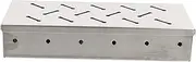 HYTROVE Outdoor Grill Accessories Stainless Steel Meat Smoking Box for Capacity Smoker Box for Enhanced Flavor Durable and High Temperature Resistant Barbecue Tool