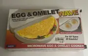 Emson Egg & Omelet Wave Microwave Egg & Omelet Cooker New Factory Sealed