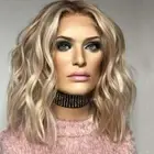 Highlights Blonde Wig for Women 13x4 Lace Frontal Wig Brazilian Remy Human Hair