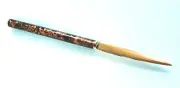 Vintage Letter Opener LERCHE SOLINGEN, Gold Plated Brass, Made in Germany Unused