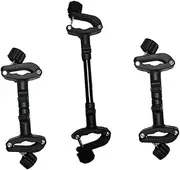 HOOTNEE 3Pcs Twin Stroller Connector Adjustable Prams Connector for Newborns and for Parents Quick Installation Durable and Versatile for Double Prams