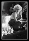 Jean Harlow (bearskin) - Vintage Hollywood Actor - BIG MAGNET 3.5 x 5 inches