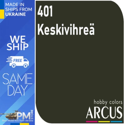 Arcus 401 Finnish Air Force Keskivihreä saturated color