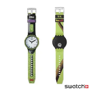 【SWATCH】七龍珠Z聯名錶-悟空/賽魯 BIG BOLD系列 手錶 瑞士錶 錶(47mm)