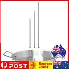 Vertical Meat Skewer Grill with Spikes Stainless Steel Outdoor Camping Supplies