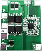 3pcs 4S 12.8/14.8V Lithium Iron Phosphate Battery Lithium Protection Board 18650 BMS 14A Limit 20A for Li-ion Lithium Battery Cell(4S 12.8V)