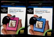 The Sharper Image Rechargeable Digital Photo Album Keychain FACTORY SEALED